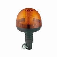 LED advarsels blitzlygte 12-24V stang montering